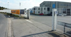 Entrée du parking- Alterpark aéroport de Nantes